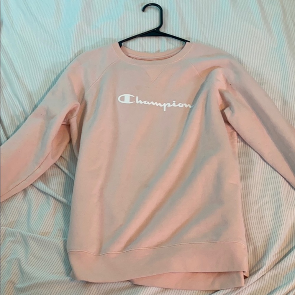 Pink Champion Sweatshirt